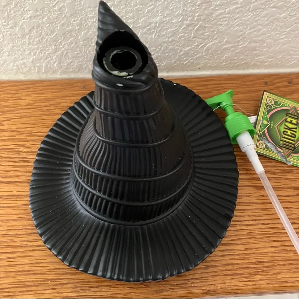 WICKED Elphaba Witch Hat Soap Lotion Pump Dispenser NEW NWT
